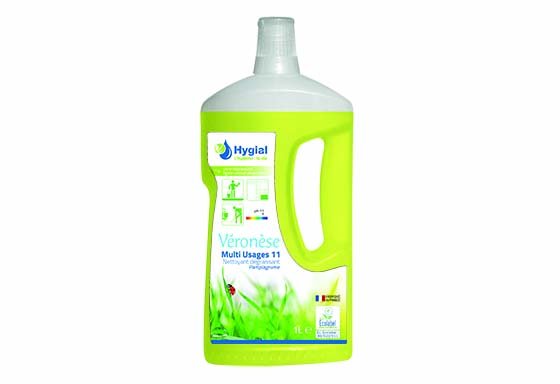 Nettoyant ultra-dégraissant toutes surfaces Ecolabel VERONESE MULTI USAGES 11 - Flacon de 1L