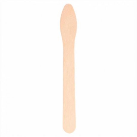 Cuillère à café en bois de bouleau 12,5cm - Paquet de 50