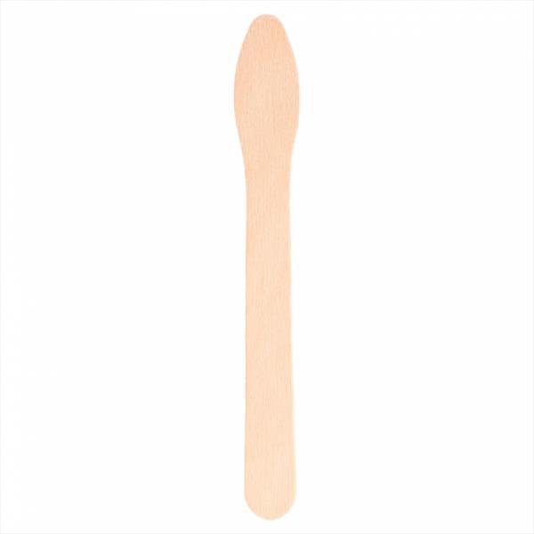 Cuillère à café en bois de bouleau 12,5cm - Paquet de 50