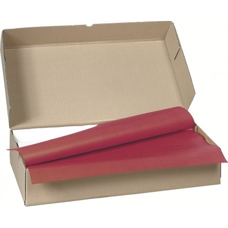 Nappe en papier 70x110 cm Col. Bordeaux - Paquet de 250PC