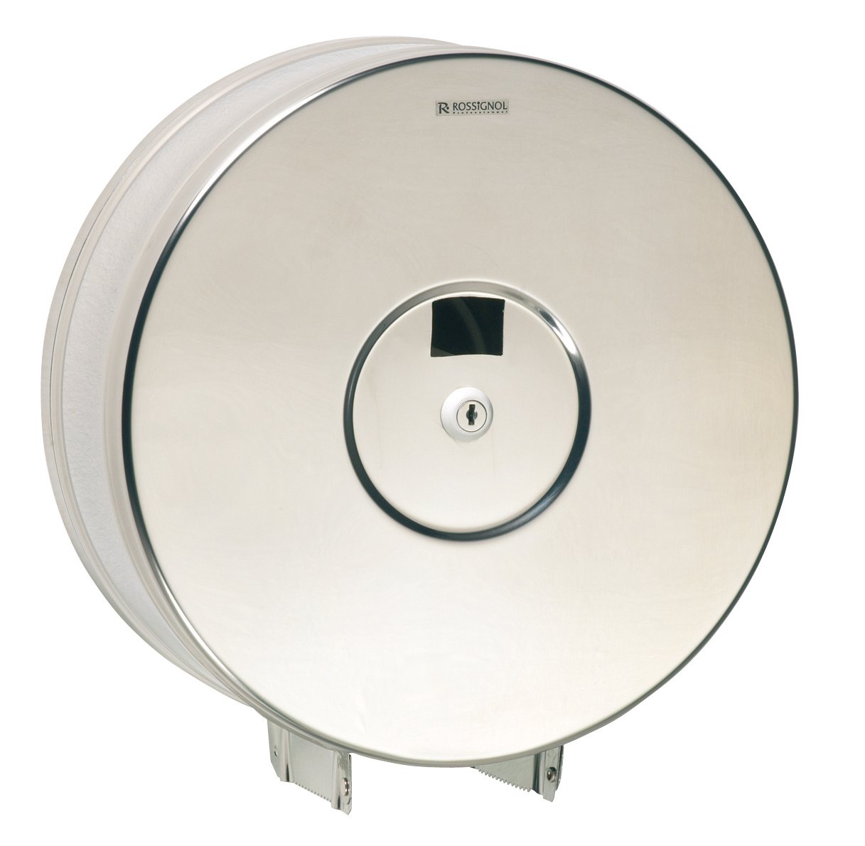 Distributeur de papier toilette 380 mètres fermeture à clef MAXI JUMBO Col. Inox - 1PC