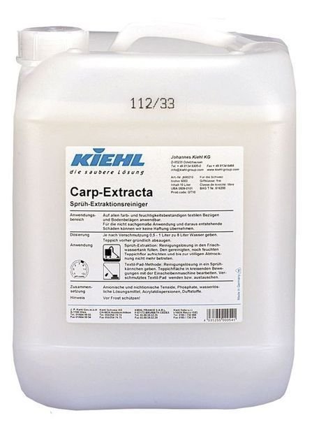 Nettoyant puissant pour moquette par injection-extraction CARP-EXTRACTA - Bidon de 5L
