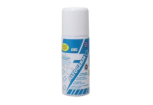 Désinfectant surfaces et purificateur d'air ONE SHOT ALTOGERM KING - Aérosol 150ML