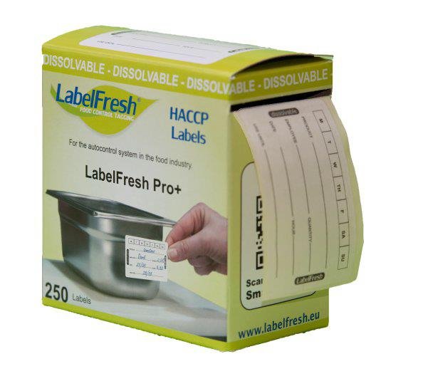 Etiquettes de traçabilité HACCP STORESAFE - Paquet de 250
