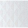 Serviette jetable effet textile ELEGANCE CRYSTAL 48x48 cm Col. Blanc - Colis de 240PC