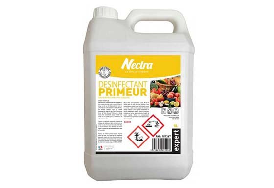 Désinfectant légumes PRIMEUR EXPERT - Bidon de 5L
