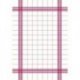Serviette jetable effet textile DUNISOFT TOWEL 38x54 cm Col. Blanc/Rouge - Colis de 250PC