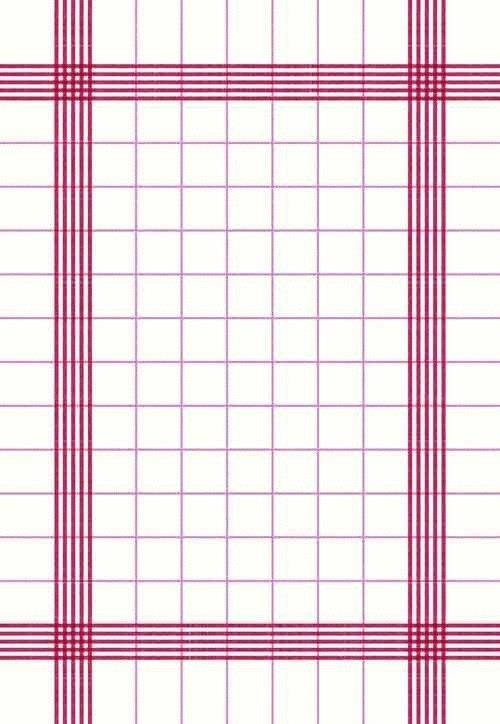 Serviette jetable effet textile DUNISOFT TOWEL 38x54 cm Col. Blanc/Rouge - Colis de 250PC
