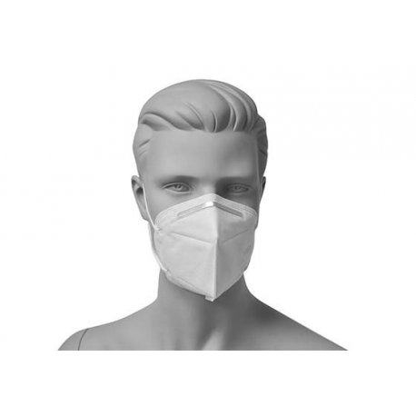 Masque de protection KN95 équivalent FFP2 col. Blanc - Carton de 1000