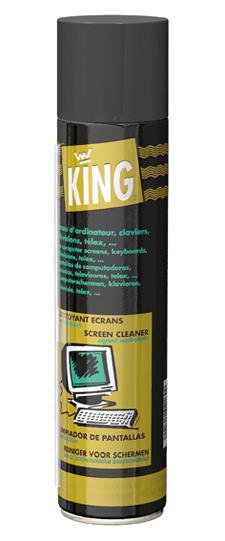 Entretien des écrans KING - Aérosol 400ML