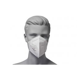 Masque de protection FFP2 Certifié CE col. Blanc - Carton de 1000