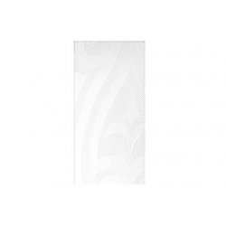 Serviette jetable effet textile ELEGANCE LILY 40x40 cm Pliage en 8 Col. Blanc - Colis de 240PC