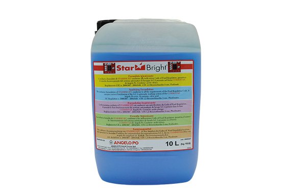 Produit de rinçage désinfectant STARBRIGHT pour four FM ANGELO PO - Bidon de 10L