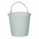 Seau rond en plastique avec anse 12L - 1PC