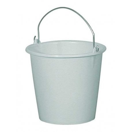 Seau rond en plastique avec anse 12L - 1PC