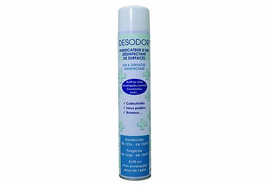 Désinfectant purifiant des surfaces Parfum Menthe - Aérosol 750ML