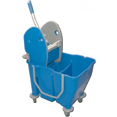 Chariot de lavage double seaux + Presse avec machoires - 1PC