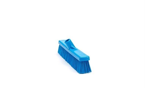 Balai souple / dur L41cm col. Bleu - 1PC