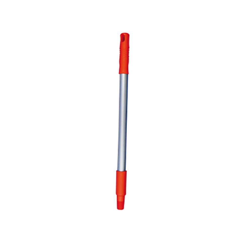 Manche alimentaire alu anodisé à vis diam25 L1,5m Polyvalent Col. Rouge - 1PC
