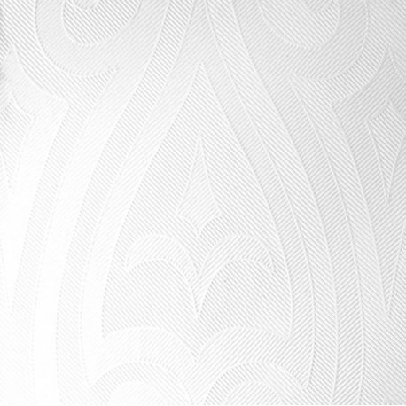 Serviette jetable effet textile ELEGANCE LILY 40x40 cm Col. Blanc - Colis de 240PC