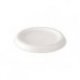 Couvercle pour pot à sauce en bagasse ECOECHO col. Blanc -1500pc