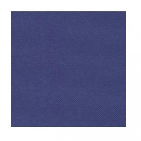 Serviette jetable microgaufrée 2 plis Ecolabel 38x38cm Col. Bleu vif uni - Colis de 1200PC