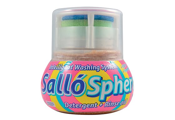 Lavage et rinçage eau dure pour lave-vaisselles pro cycle court SALLOSPHERE EXTRÊME - 355GR