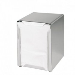 Distributeur de serviettes Inox 17x17 cm