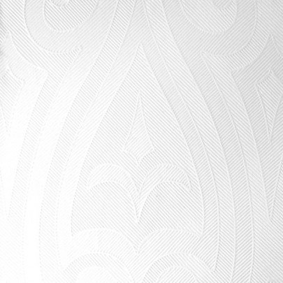 Serviette jetable effet textile ELEGANCE LILY 48x48 cm Col. Blanc - Colis de 240PC