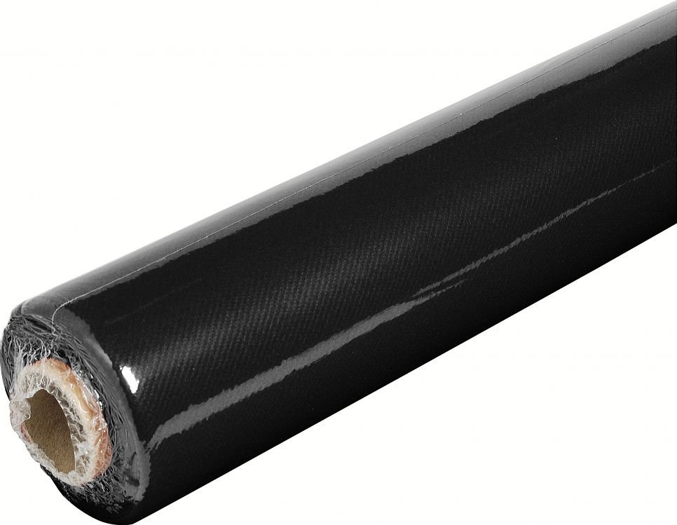 Nappe en papier AIRLAID en rouleau de 1,2x50m Col. Noir - 1 RLX