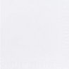 Serviette jetable en ouate 2 plis 33x33 cm Col. Blanc - Colis de 1200PC