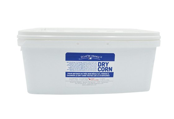Granulat Végétal DRY CORN Coralie pour Essuyeurs de couverts - Seau de 14L