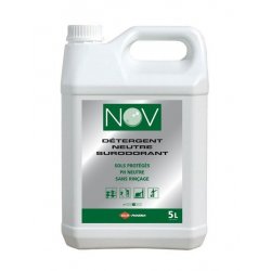 Détergent sol neutre surodorant NOV parfum océan - Bidon de 5L