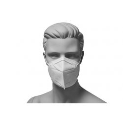 Masque de protection KN95 équivalent FFP2 col. Blanc - Carton de 900