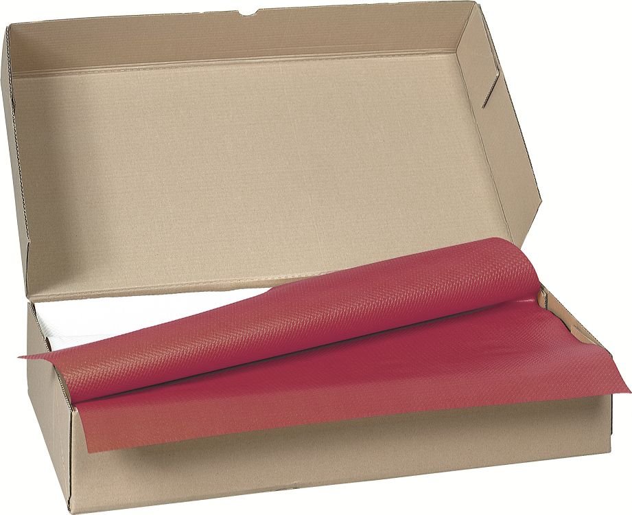 Nappe en papier 80x120 cm Col. Bordeaux - Paquet de200PC