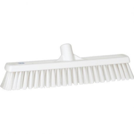 Balai souple / dur L41cm col. Blanc - 1PC