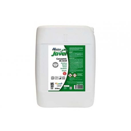 Concentré de javel 9,6% de chlore actif - Bidon de 20L 