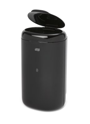Poubelle sanitaire 5L ELEVATION en ABS 16x19x33,8cm col. Noir - 1PC
