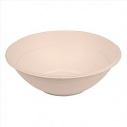 Bol BIONIC 95cl en bagasse FEEL GREEN 100% cellulose naturelle 19,6x6,5cm Col. Marron - 400PC