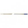Manche en aluminium polyvalent L1,47M avec vis col. Bleu - 1PC