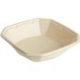 Boîte en bagasse 65cl octogonale ECOECHO 18,3x18,3x4,2cm col. Naturel - 300PC