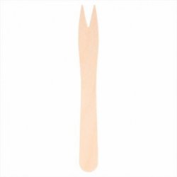 Pique frites en bois naturel 8,5cm - Paquet de 1000PC