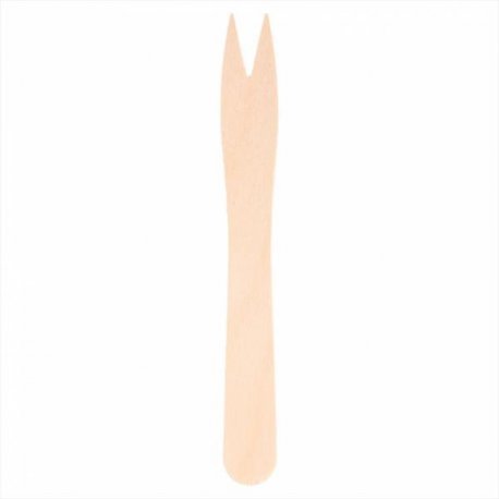 Pique frites en bois naturel 8,5cm - Paquet de 1000PC