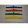 Racleau agréé contact alimentaire mono lame col. Vert L. 55CM - 1PC