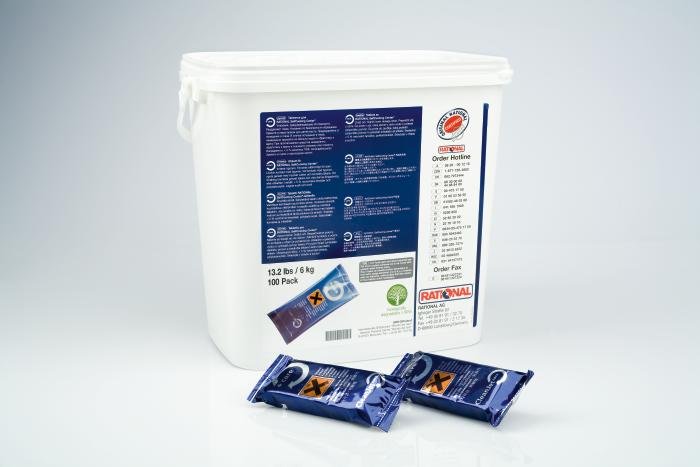Tablettes d'entretien pour fours RATIONAL FRIMA - Seau de 150
