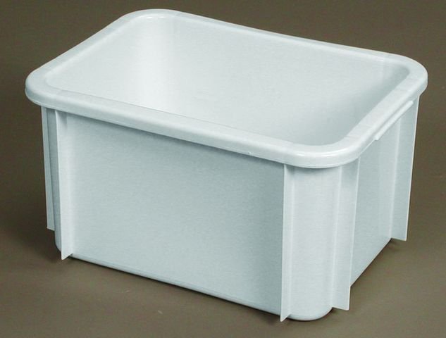 Bac gerbable haut rectangulaire empilable 600x400x320 55L - 1PC