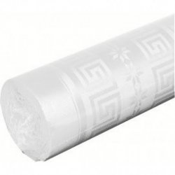 Nappe en papier AIRLAID en rouleau 1,20x50m Col. Blanc - 1PC