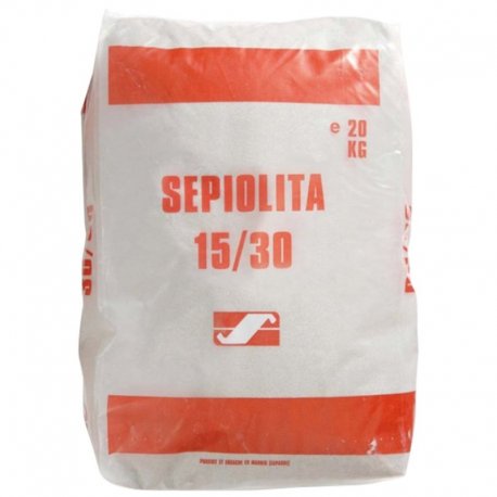 Absorbant minéral pour le sol Sepiolita 15/30 - Sac de 20Kg