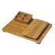 Plateau en bambou Stylus - 38 x 19,6 x 2,5cm