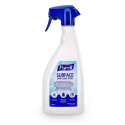 Désinfectant alimentaire sans rinçage PURELL Ecocert - 6 Sprays de 750ML